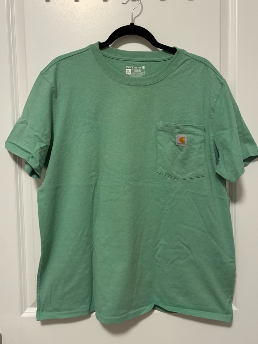 Carhartt Short-Sleeve Pocket Tee in Mint